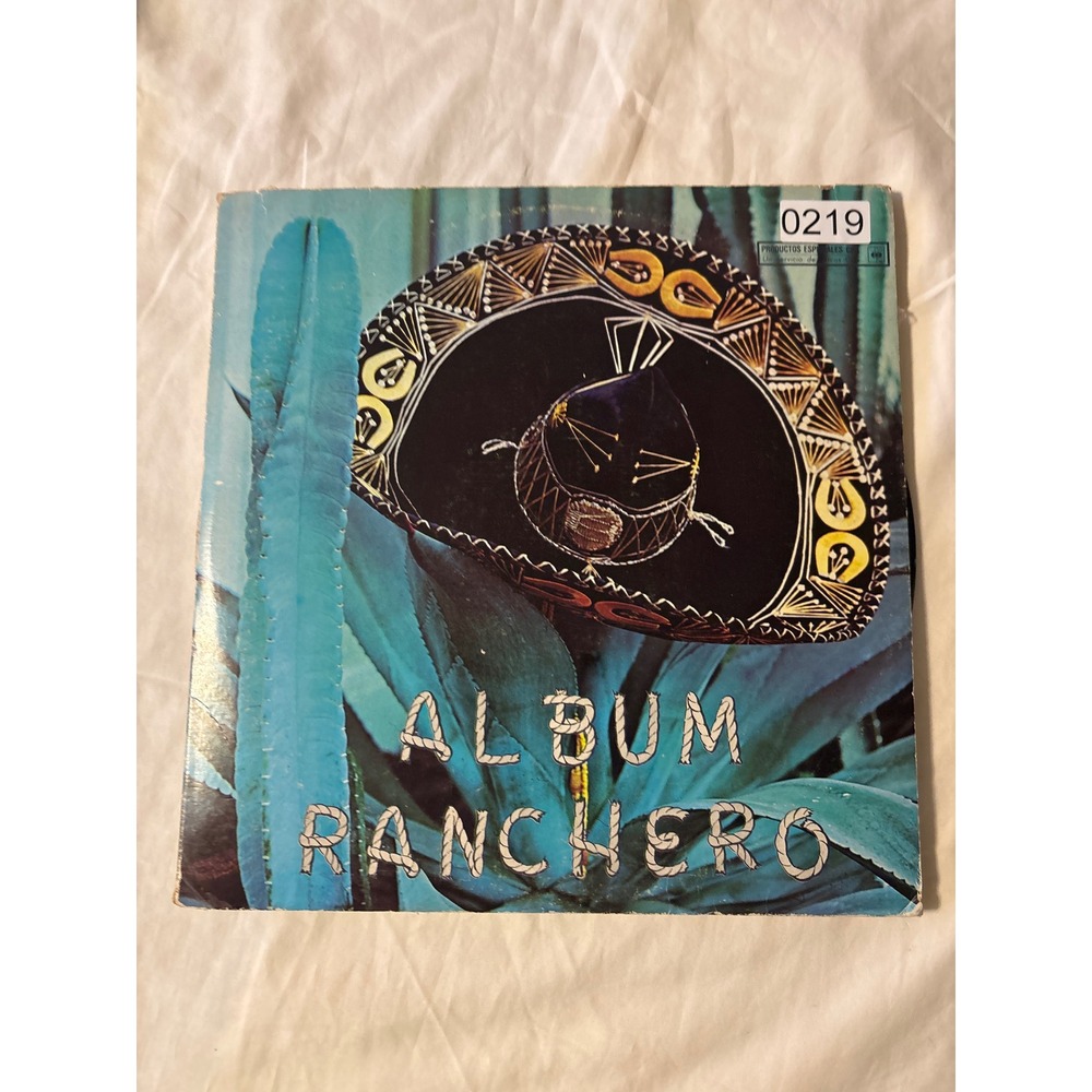 CBS Album Ranchero Vinyl LP Record Set Vintage‎ 12" Black Good Latin Mariachi